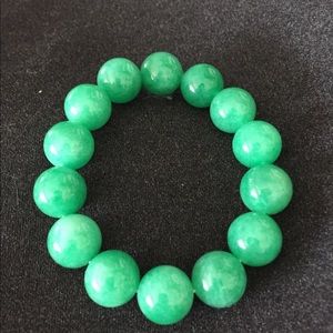 Beautiful imitation jade bracelet